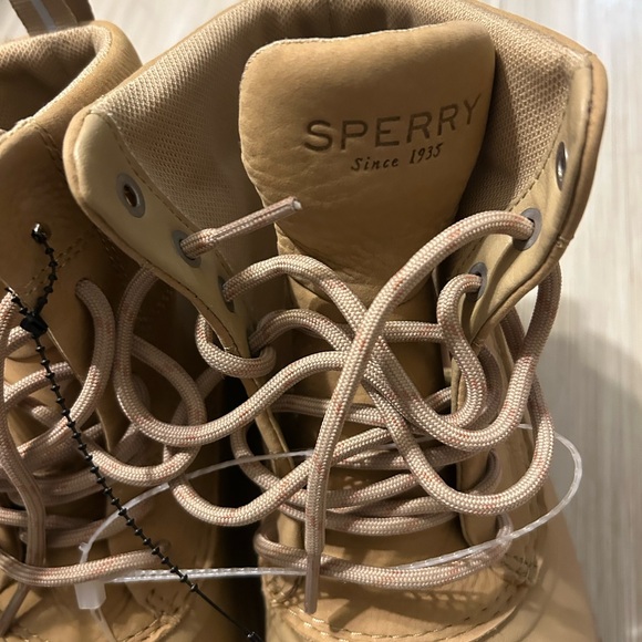 NWOT Sperry Duck Float Off White Boots - Picture 4 of 10